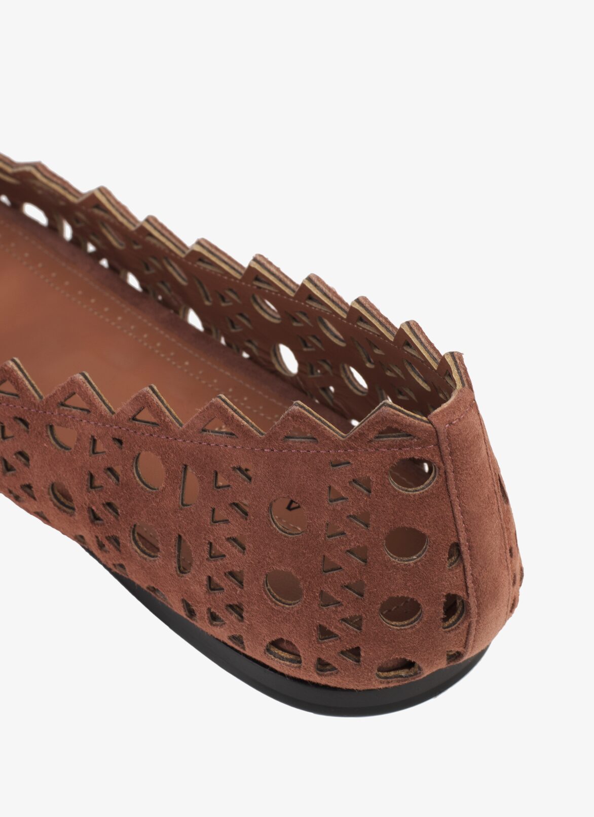 BALLERINA  ALAÏA TOBACCO BALLERINA